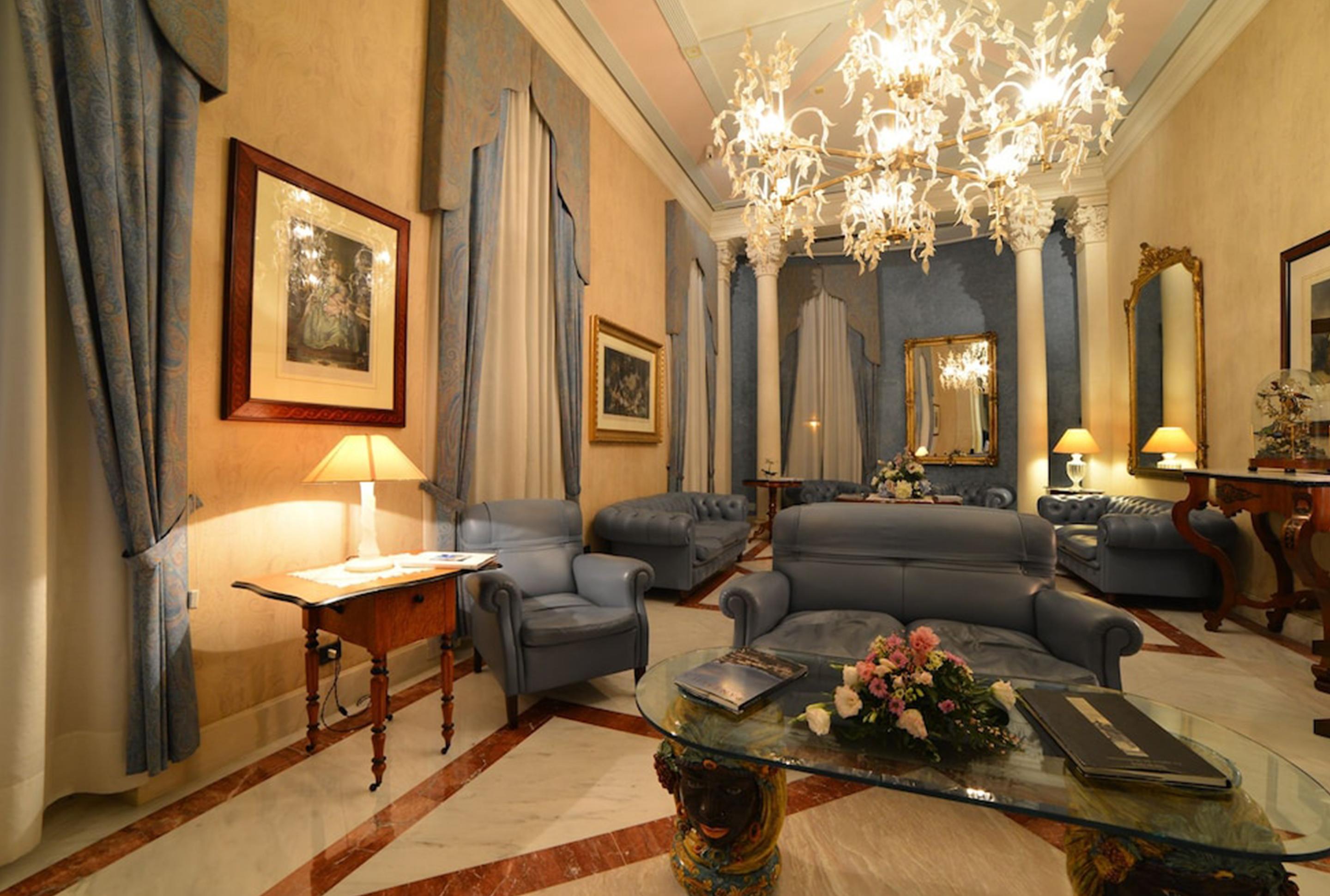 Grand Hotel Ortigia Syracuse Exterior foto The lobby